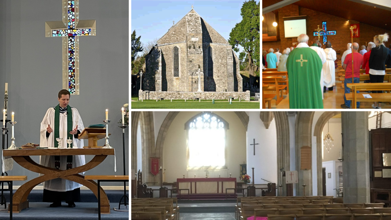 A Collection of Crosses from Around the Diocese This Easter