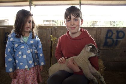 Rural Community Gathers Together for the Blessing of the Lambs
